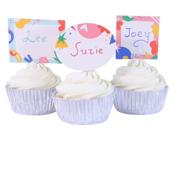 Cupcake Set - Schreib deine eigene Botschaft